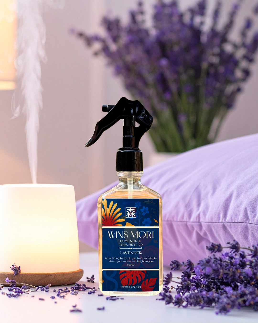 Wins Mori Lavender Home & Linen Perfume Spray